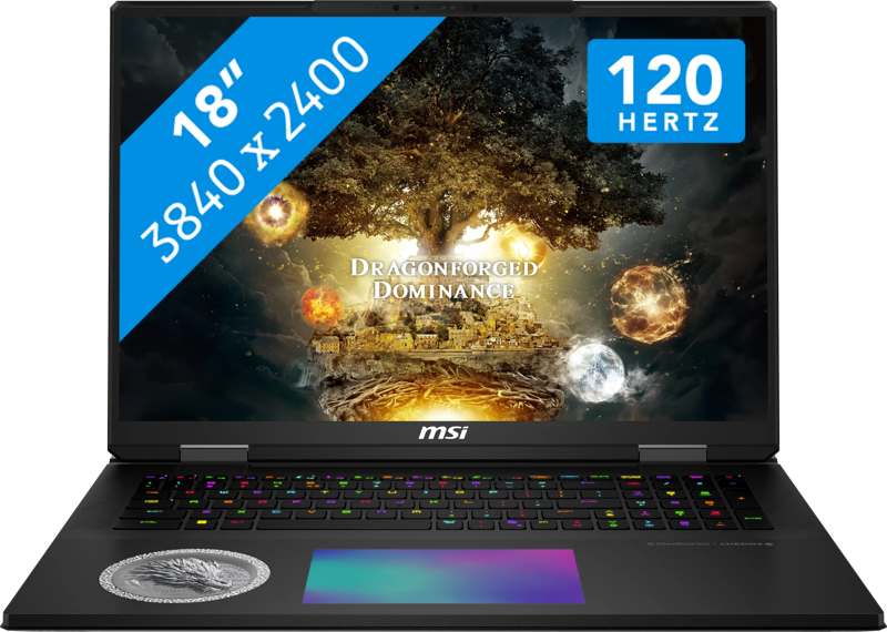MSI Titan 18 HX Dragon Edition Norse Myth A2XWJG-405NL (4711377321235)