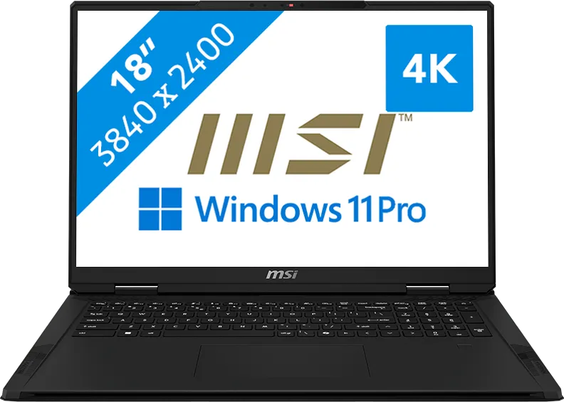 MSI CreatorPro X18 HX A14VMG-427NL QWERTY (4711377229814)