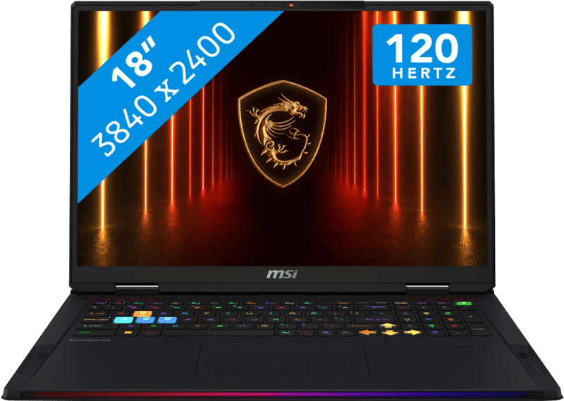 MSI Raider 18 Max HX A2WJ-1278NL (4711377461641)