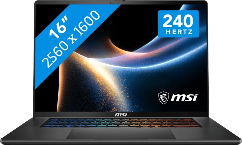 MSI Stealth 16 AI+ Copilot+ PC OLED B3WI-067NL (4711377461719)